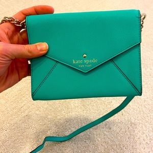 Kate Spade teal purslet